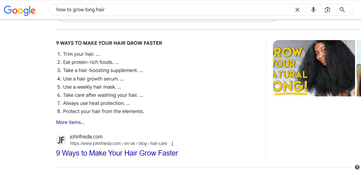 featured-snippet-example-on-serps