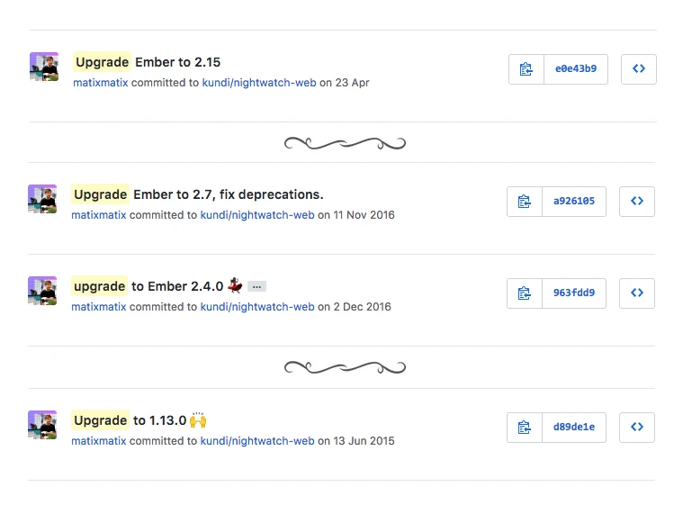 Growing up with emberjs