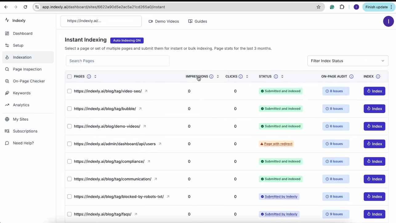 indexing-in-indexly