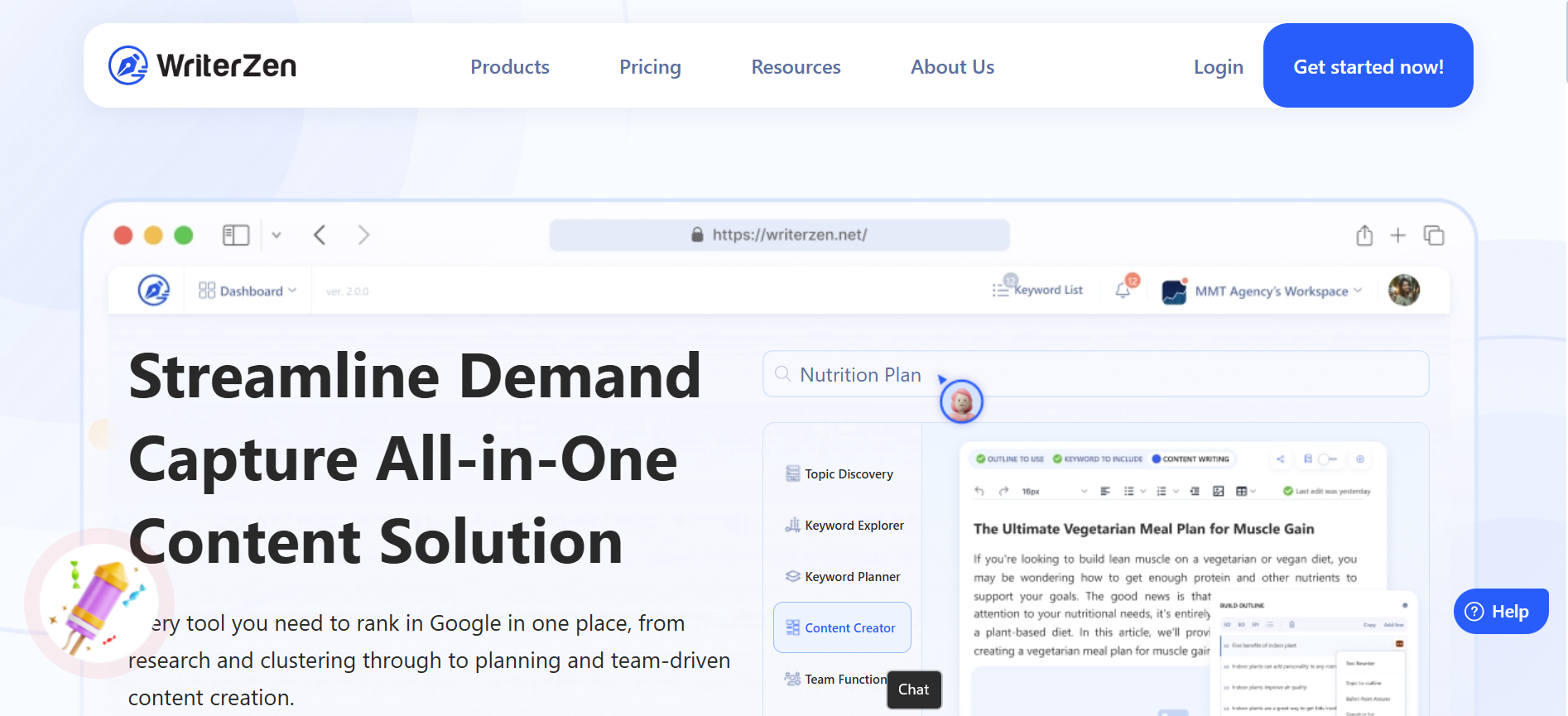 screenshot-of-writerzen-dashboard